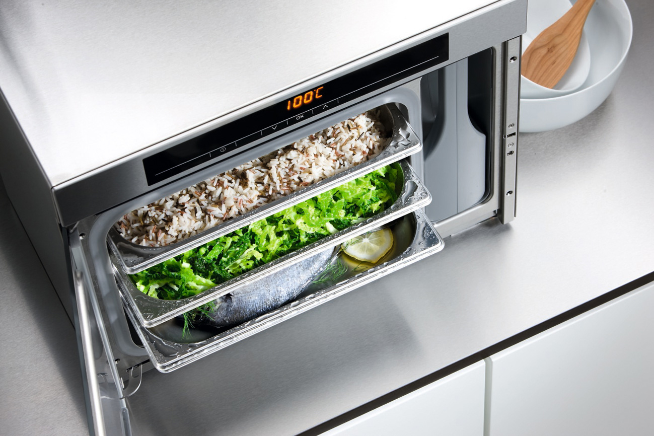 Miele蒸爐使用蒸氣來烹調食物，兼備健康與美味，永遠